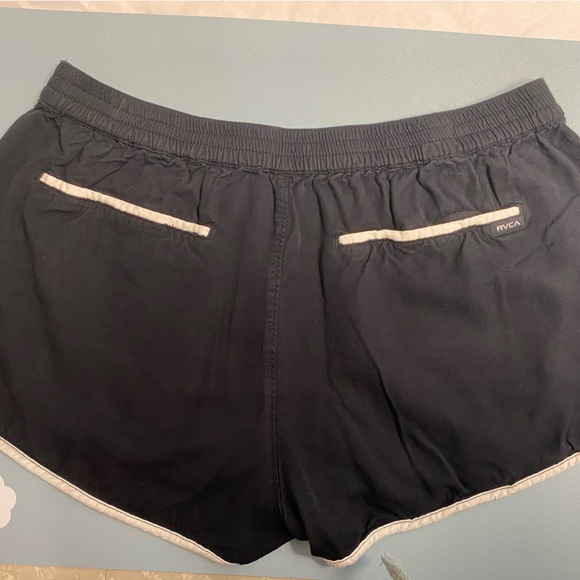 RVCA Black Rayon Shorts- Summer😎 Beach Surf Skate Shorts sz M - Picture 13 of 13